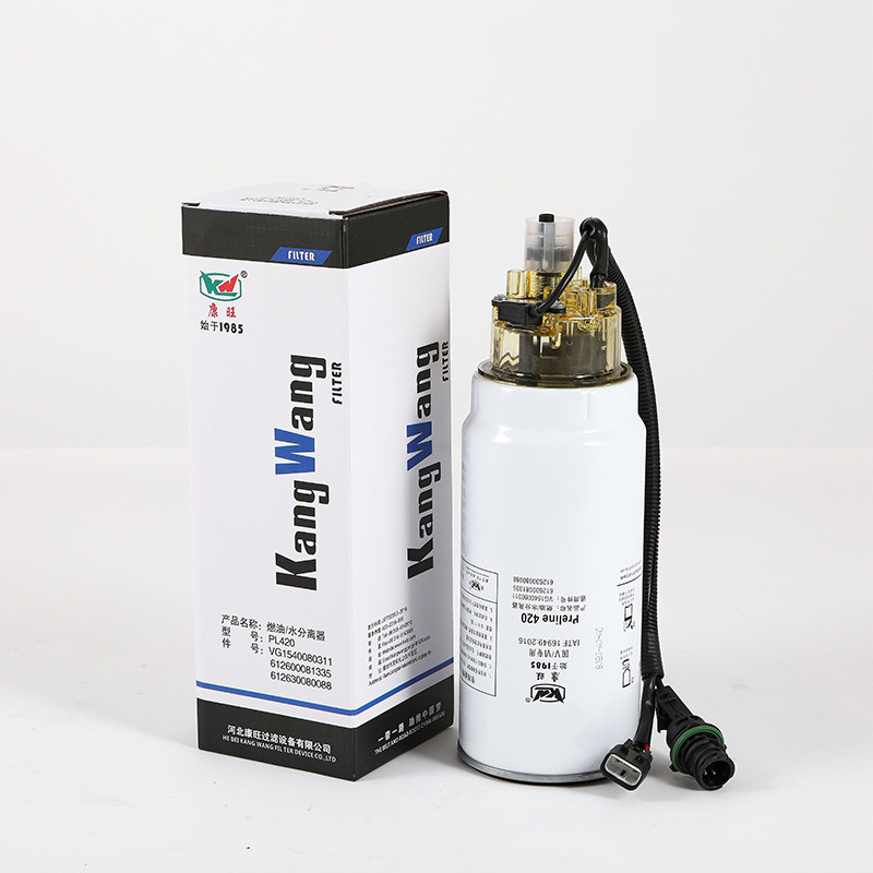 VG1540080311 Oil Filter Catridge Diesel Truck Fuel Purifier For Heavy Construction Machinery Heavy Duty (Παθαίνουμε καύσιμα για βαριά κατασκευαστικά μηχανήματα)