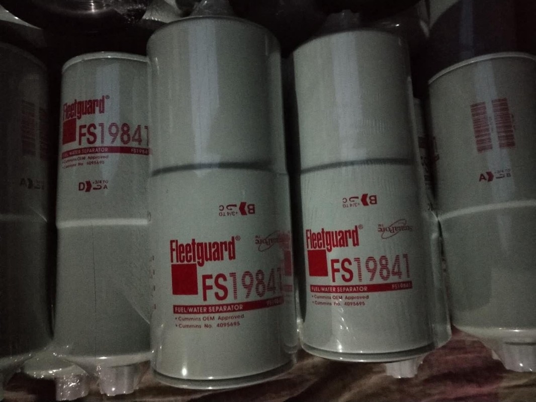 Φίλτρο καυσίμων FS19841 Fleetguard για το ODM cOem διαχωριστών νερού πετρελαίου